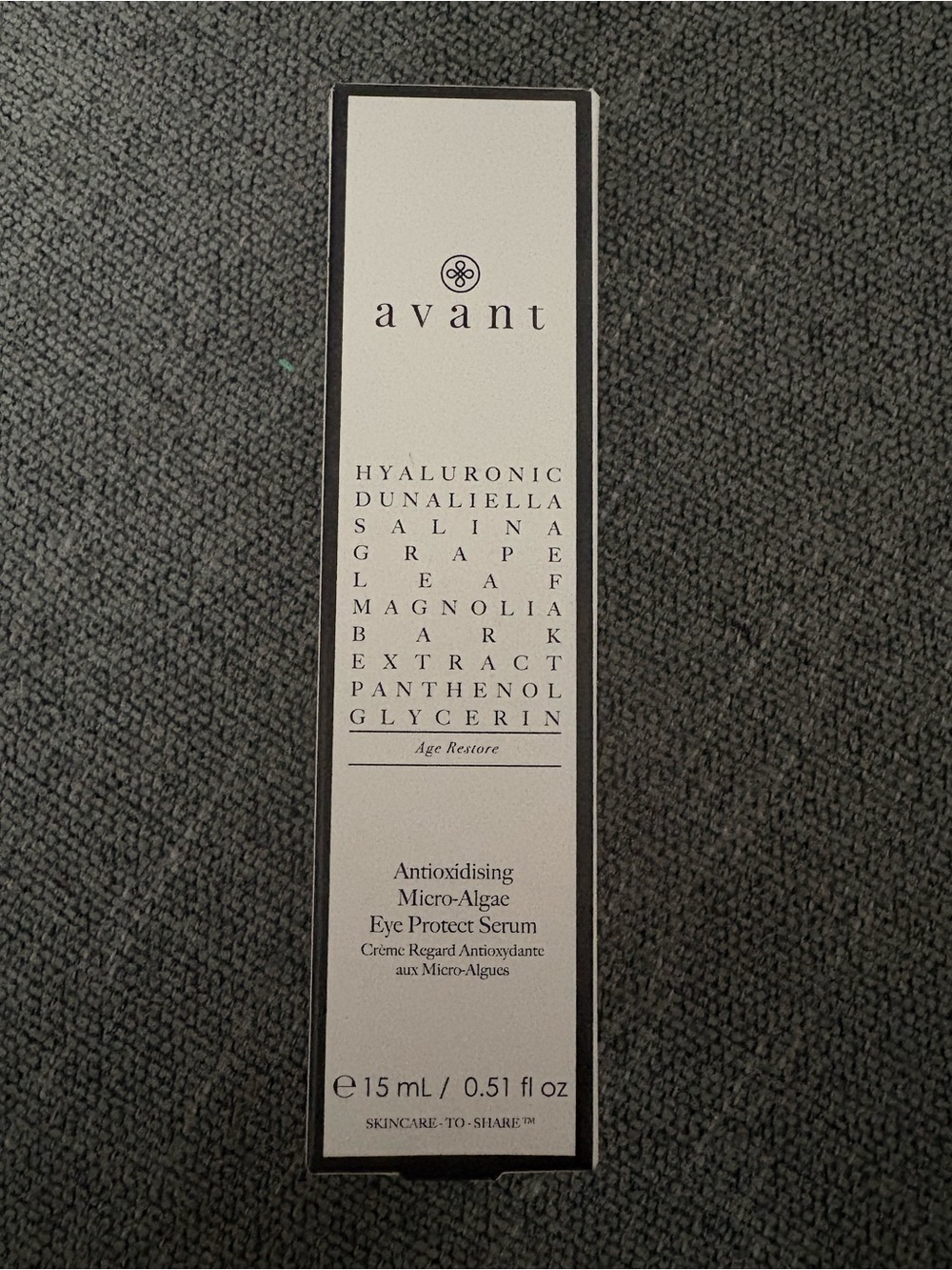 Avant Antioxidising Micro-Algae Eye Protect Serum